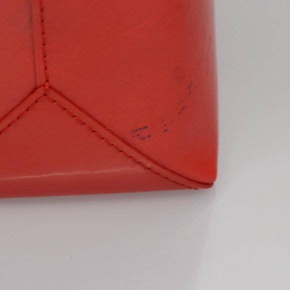 LOUIS VUITTON Monogram Vernis Wilshire PM Hand Bag Orenge LV Auth - Picture 11 of 16